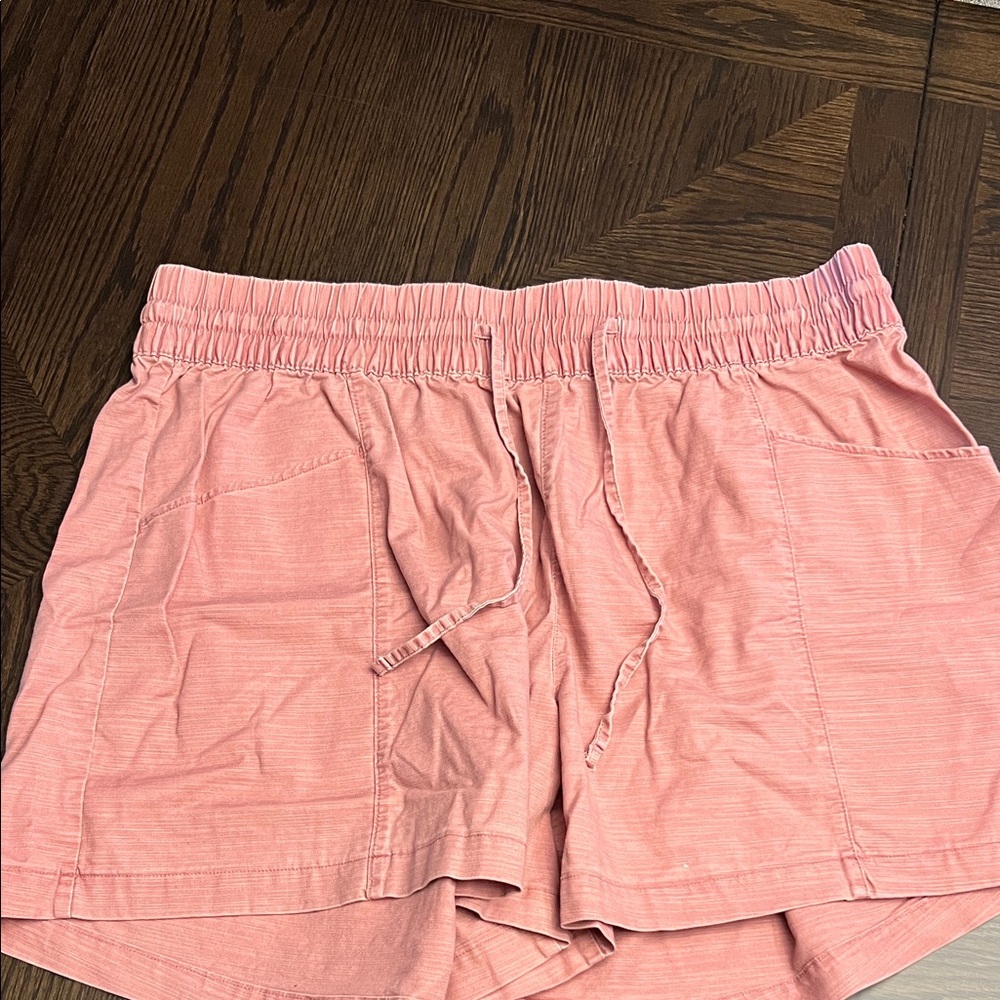 Ava & Viv High Waist Pink Women's Shorts